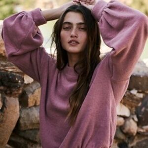 Free People Beach Happy Pullover